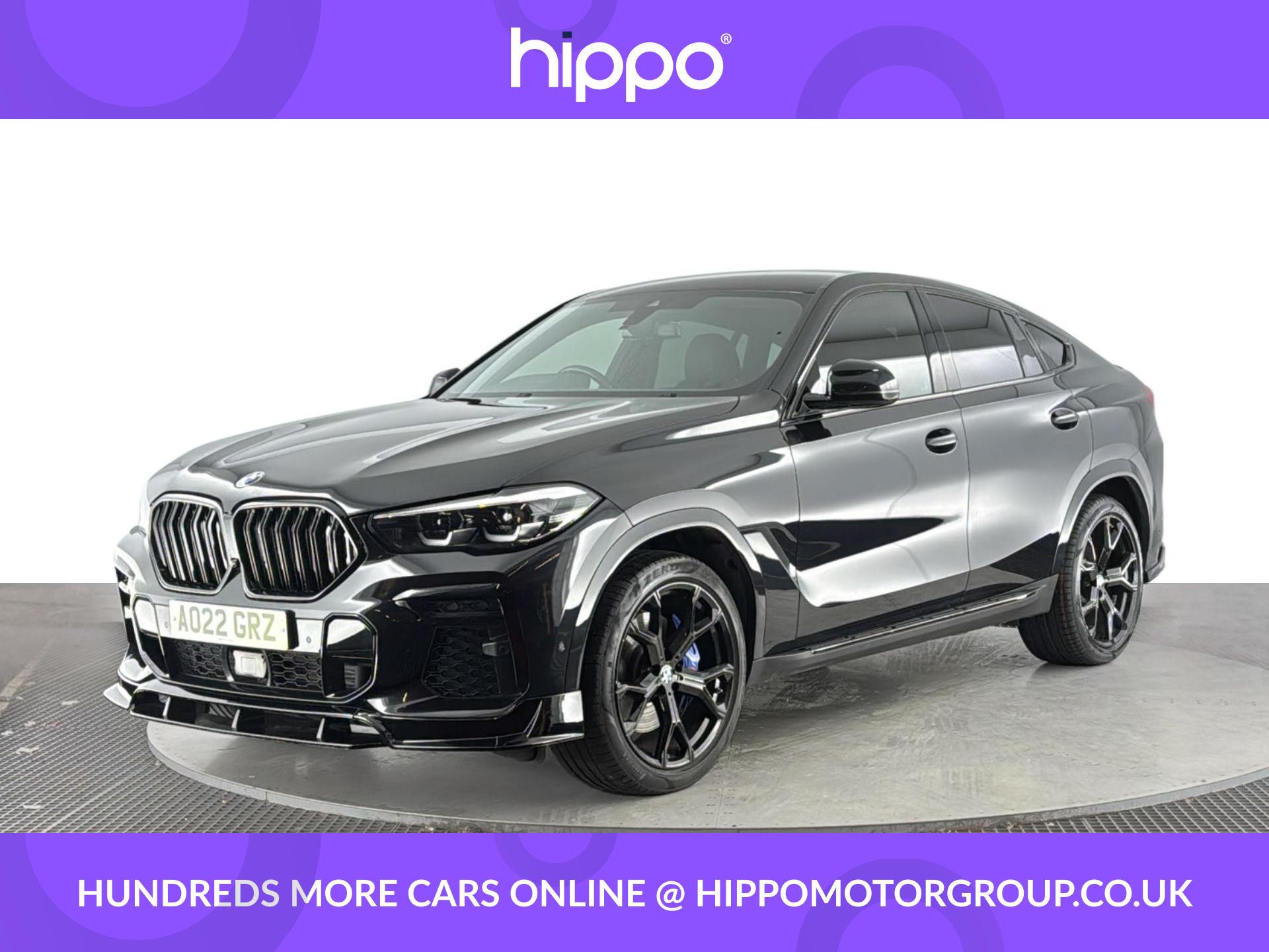 2022 BMW X6 in Black for sale