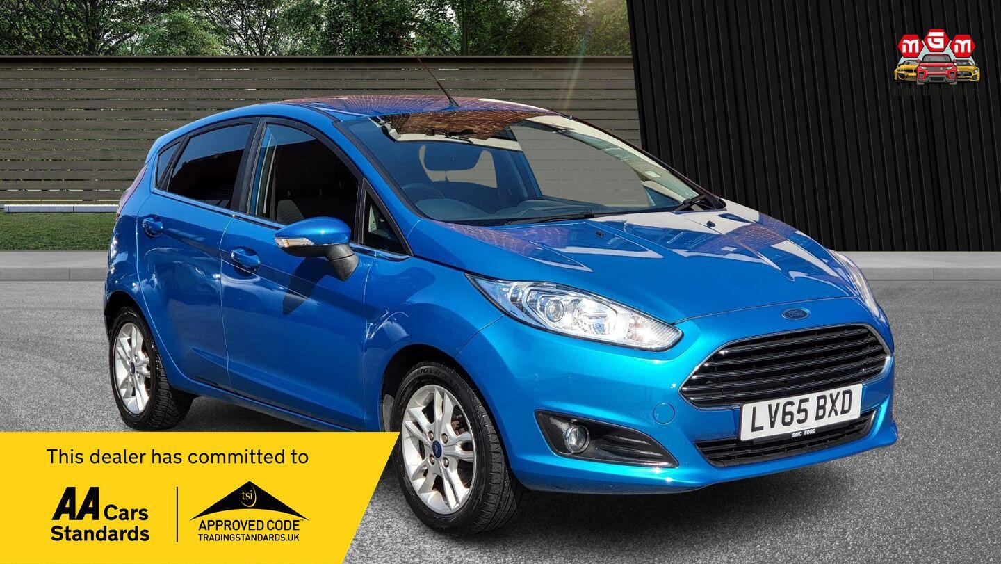 2015 Ford Fiesta in Blue for sale