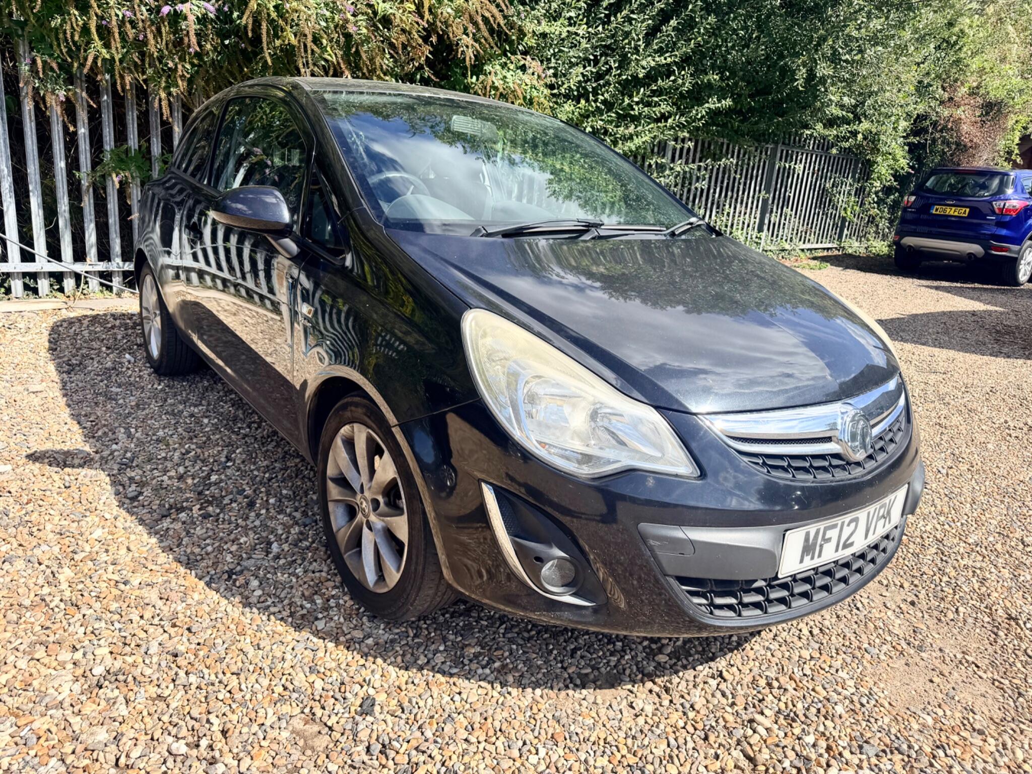 2012 Vauxhall Corsa in Black for sale