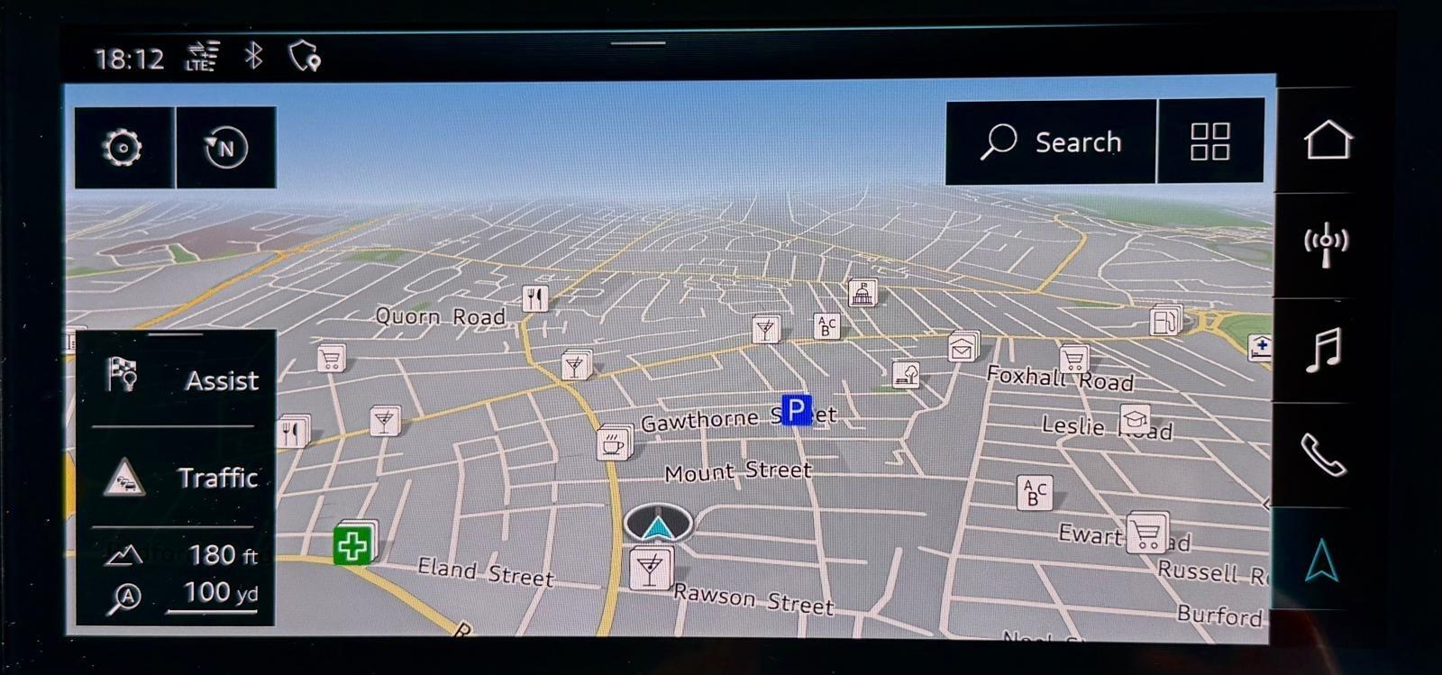Audi A6 Saloon view 37