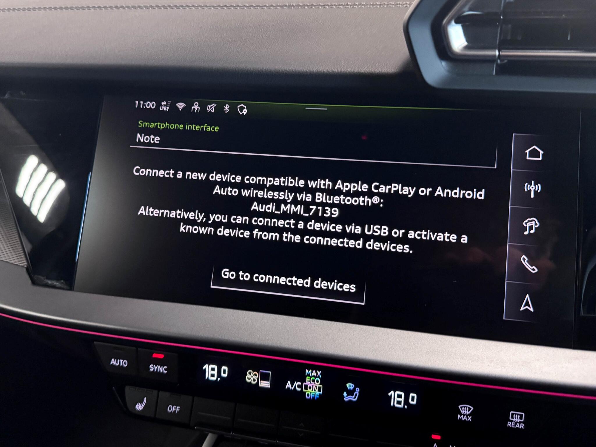 Audi A3 view 45