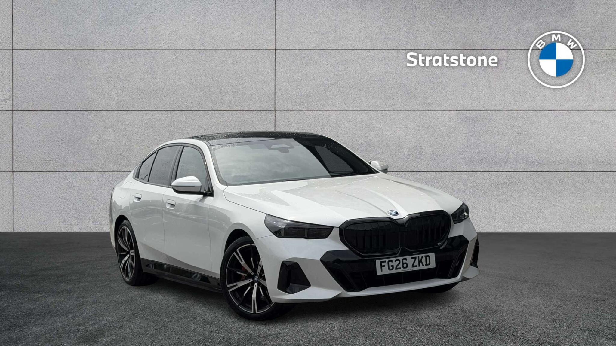 2026 BMW 5 Series in White for sale