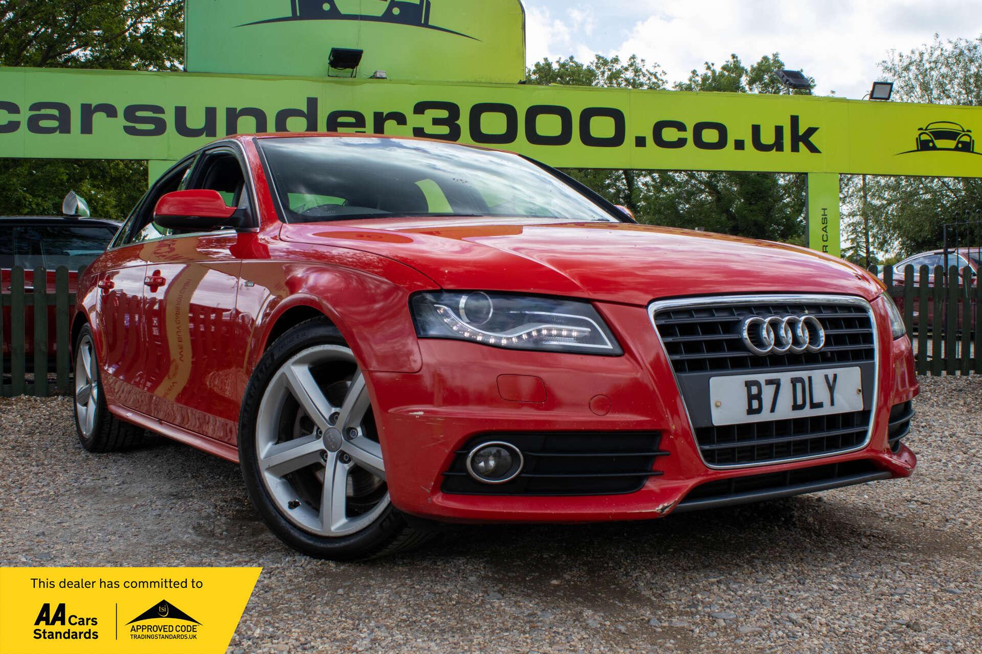 2010 Audi A4 in Red for sale