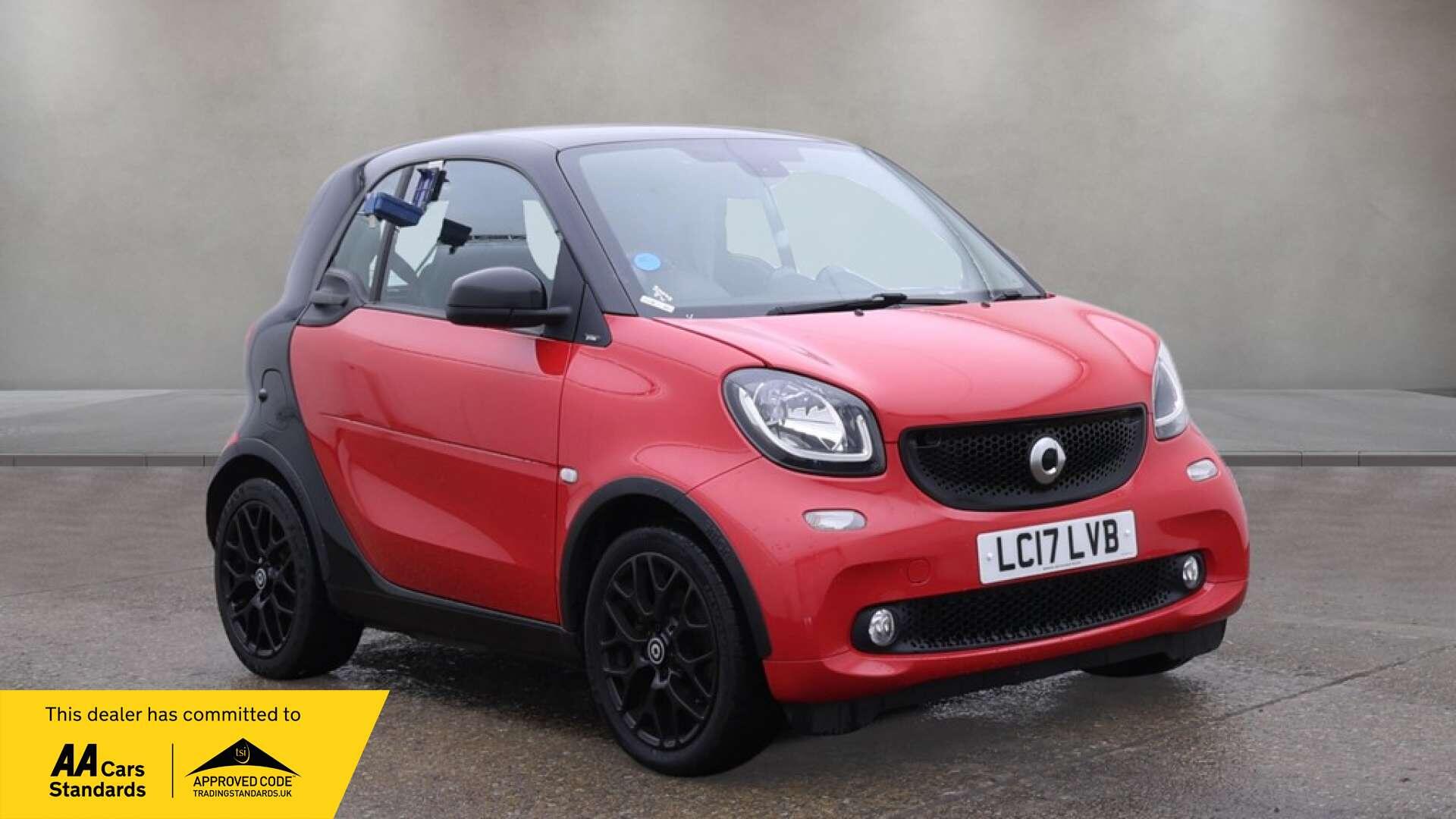 2017 Smart Fortwo in Red for sale