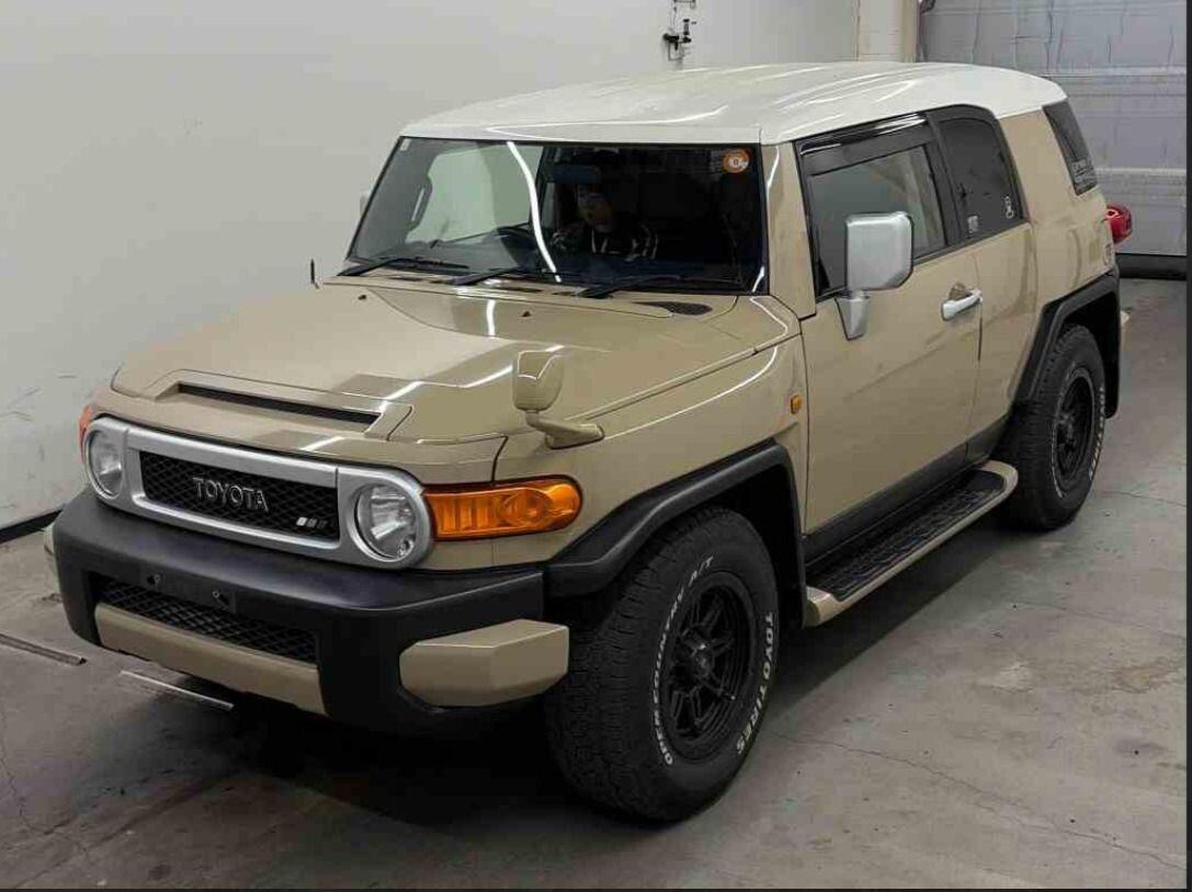 2013 Toyota FJ Cruiser in Beige for sale