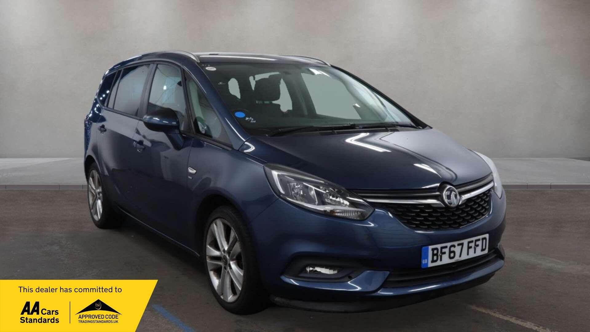 2017 Vauxhall Zafira Tourer in Blue for sale