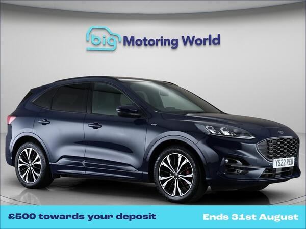 Blue 2022 Ford Kuga SUV/Crossover Front-wheel drive Manual