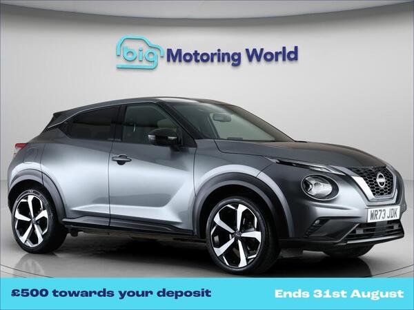 Grey 2023 Nissan Juke Hatchback Front-wheel drive Manual