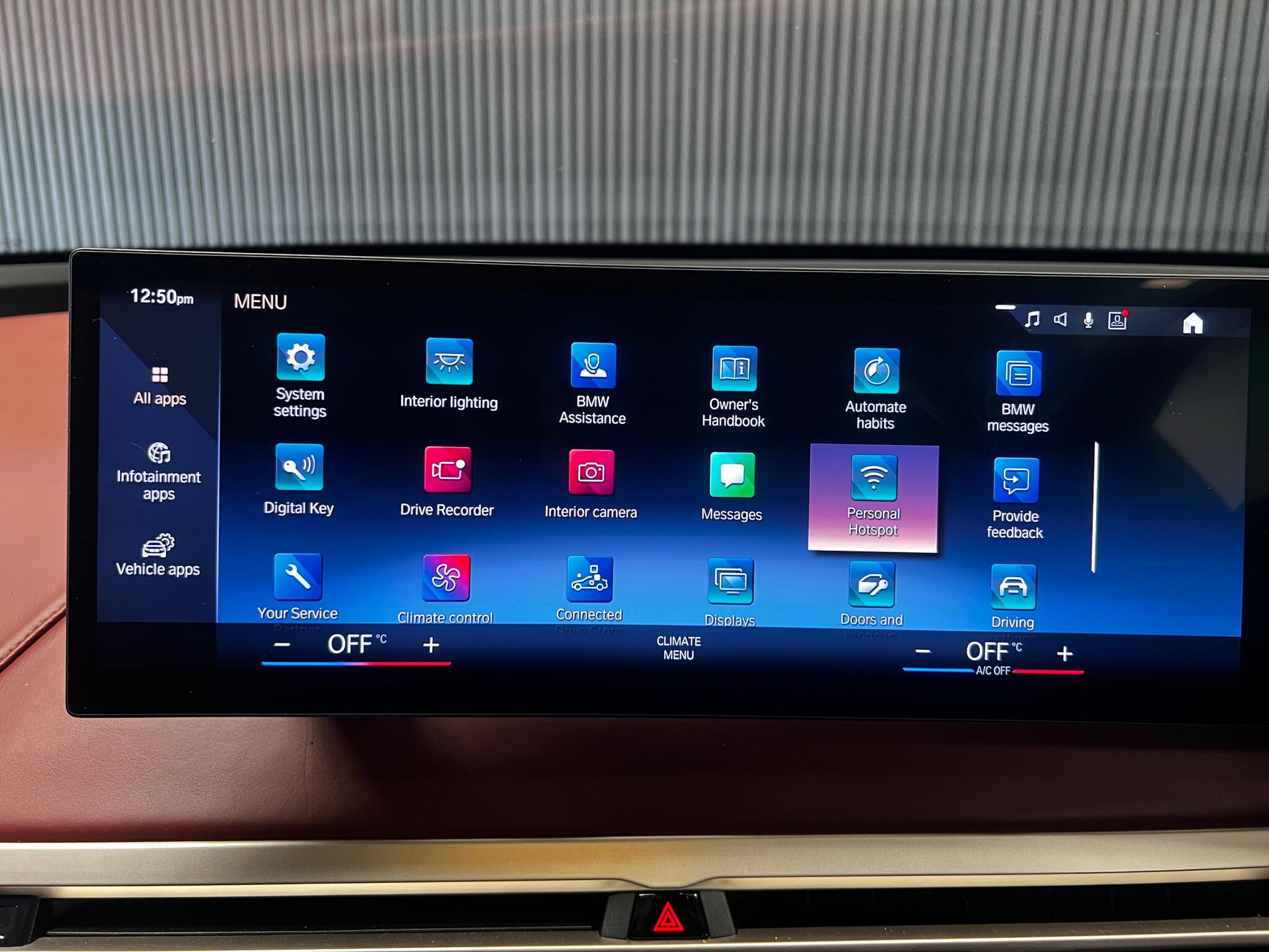 BMW iX view 45