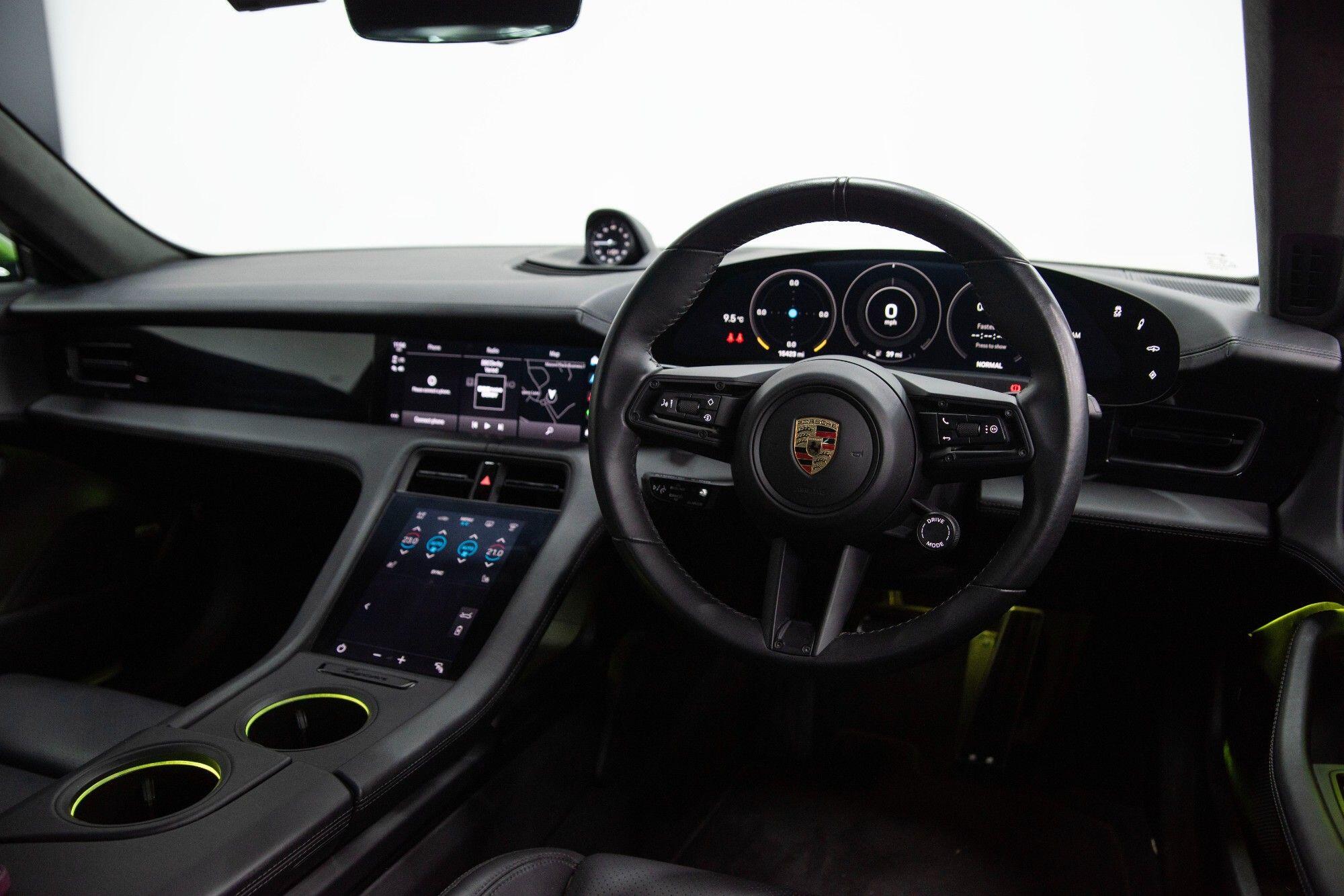 Porsche Taycan view 3