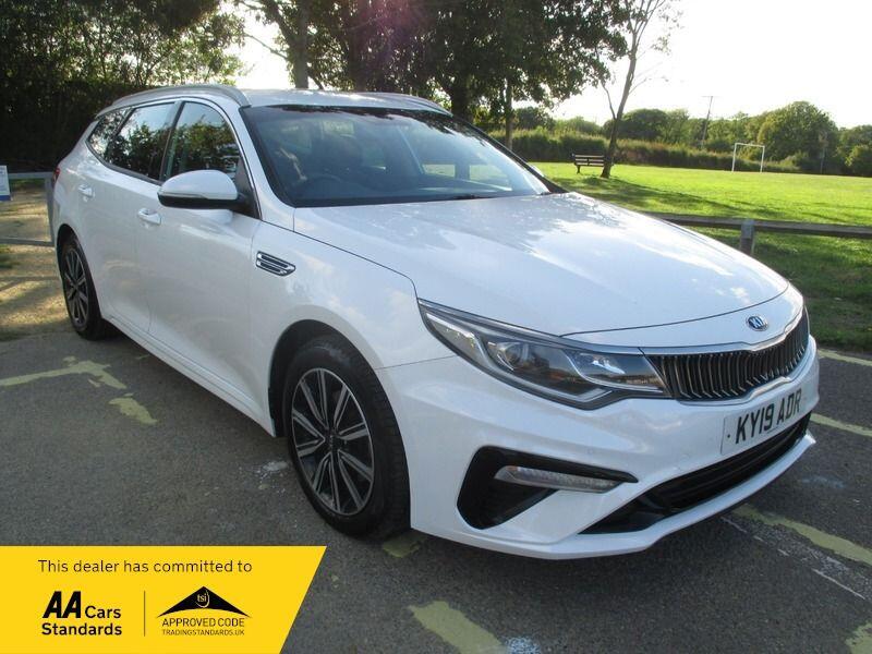 2019 Kia Optima in White for sale