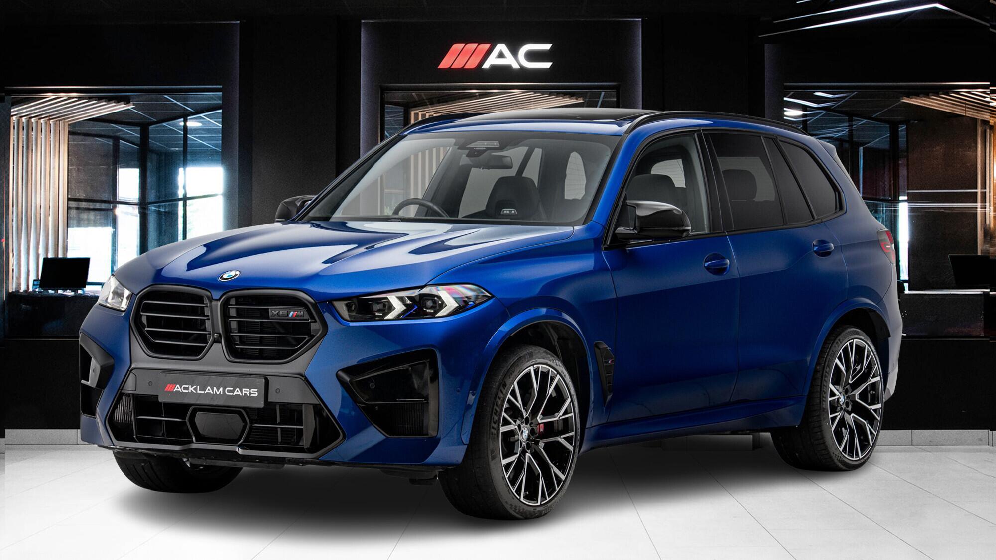 2023 BMW X5 M in Blue for sale