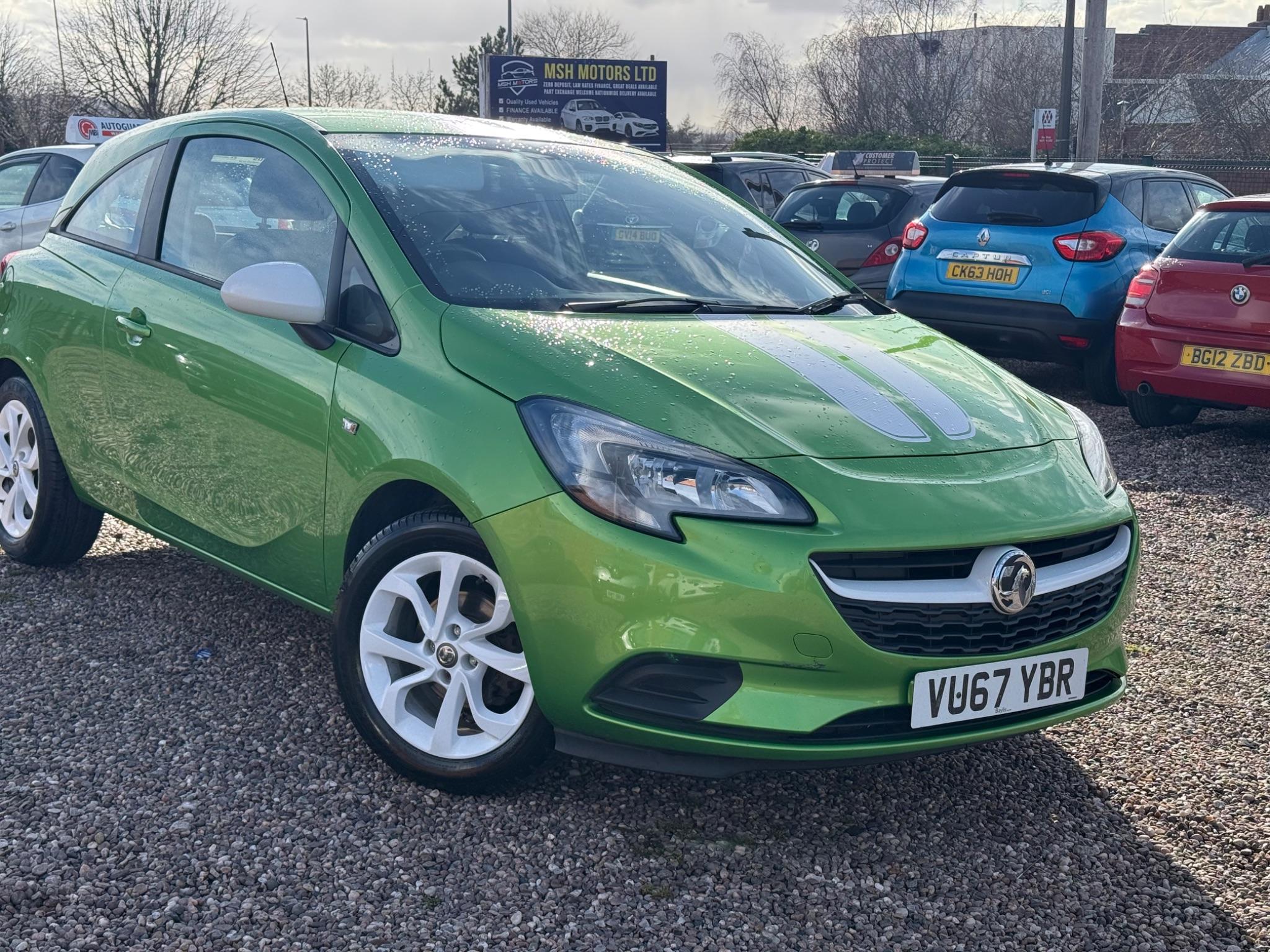 2017 Vauxhall Corsa in Green for sale