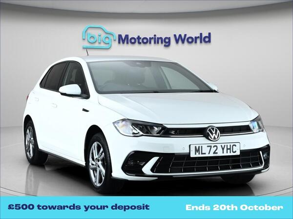 White 2022 Volkswagen Polo Hatchback Front-wheel drive Automatic