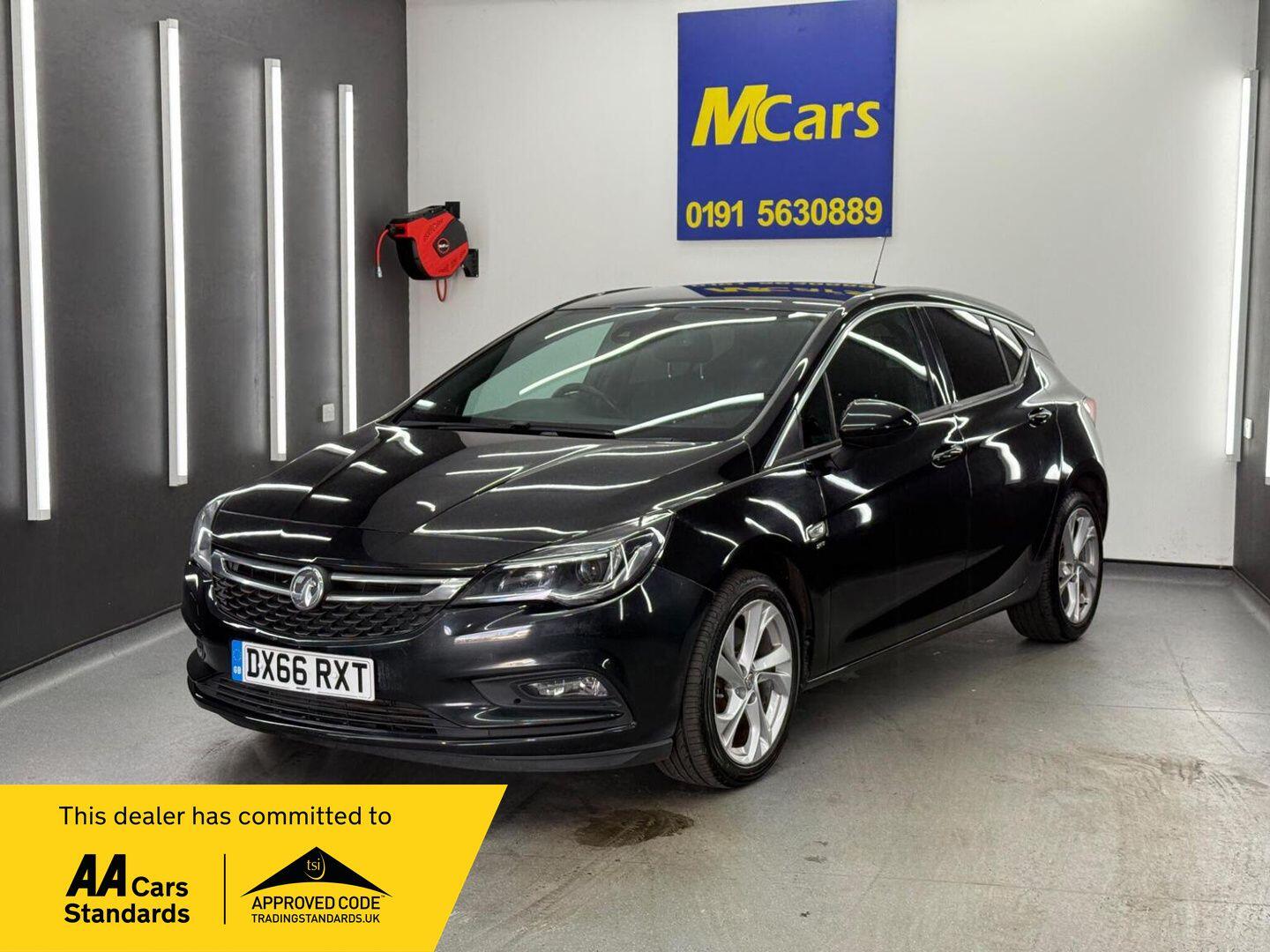 2016 Vauxhall Astra in Black for sale