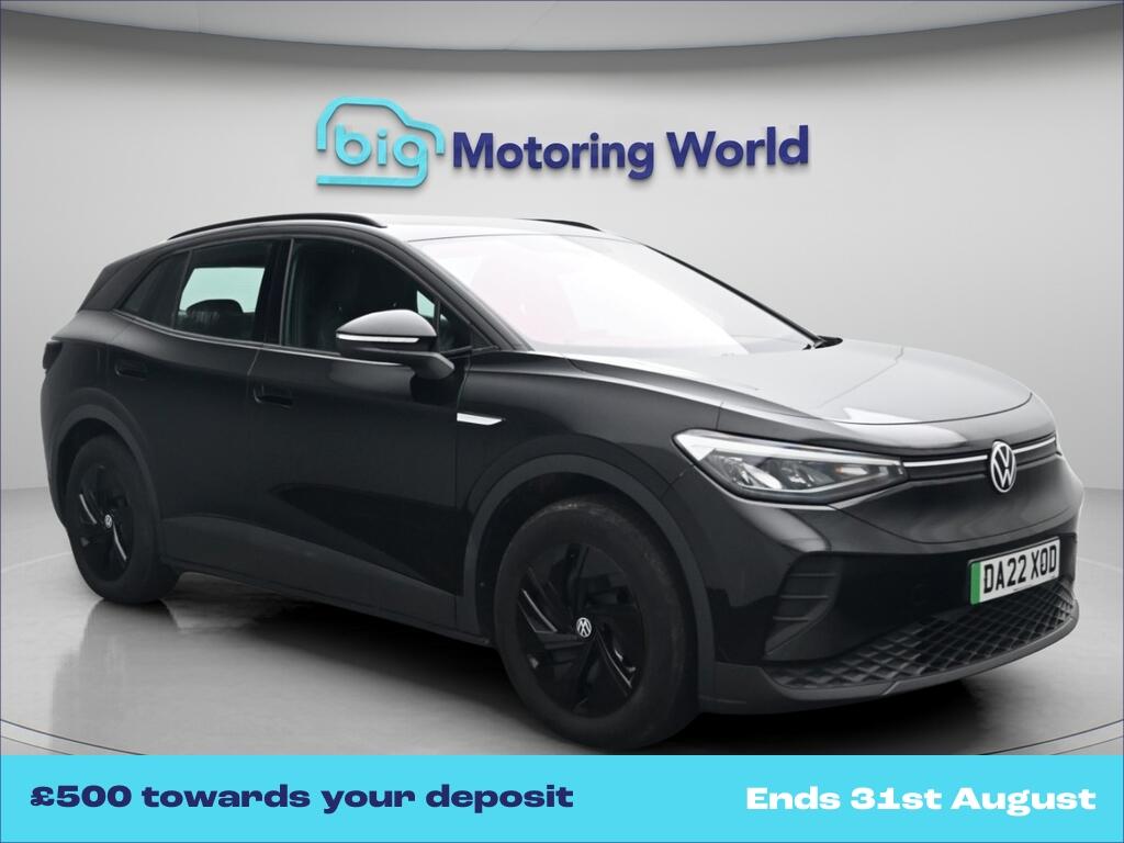 Black 2022 Volkswagen ID.4 Estate Rear-wheel drive Automatic