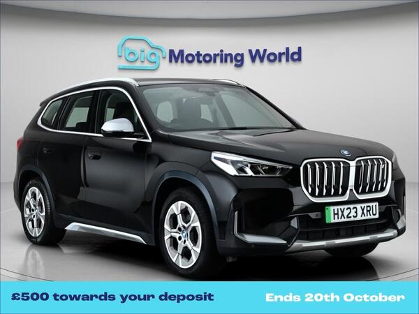 Black 2023 BMW iX1 Estate All-wheel drive Automatic