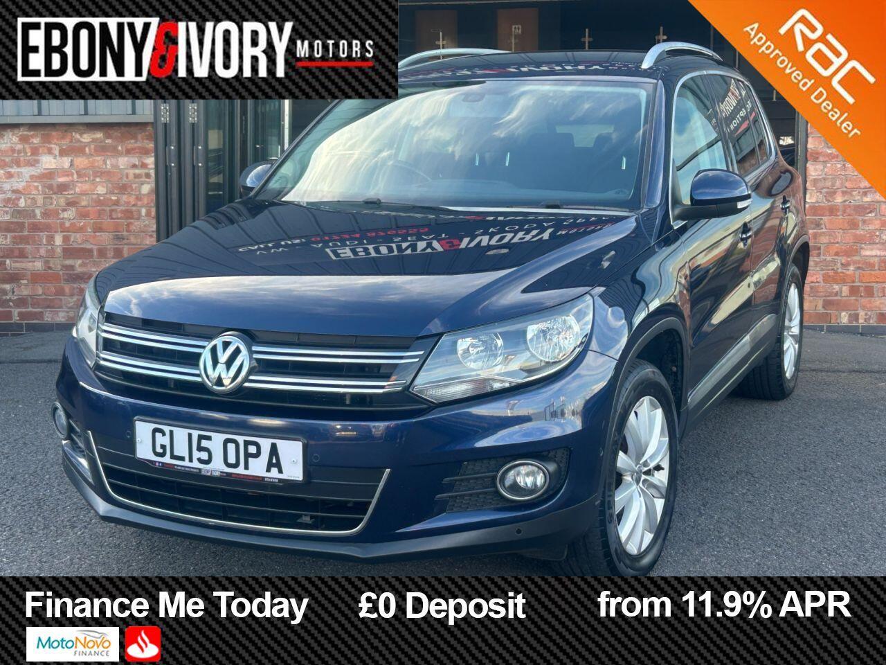 2015 Volkswagen Tiguan in Blue for sale