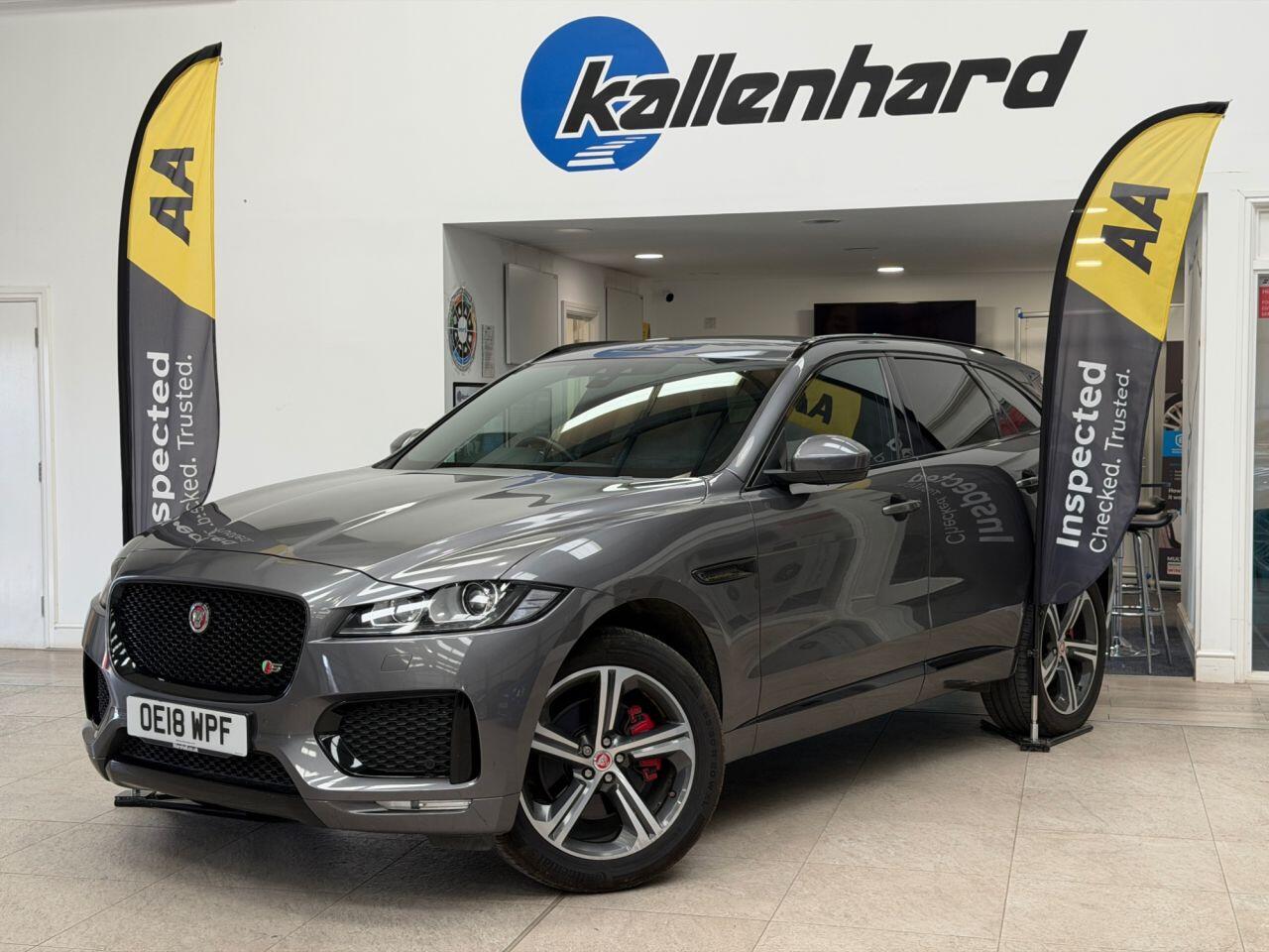 Jaguar F-Pace view 2