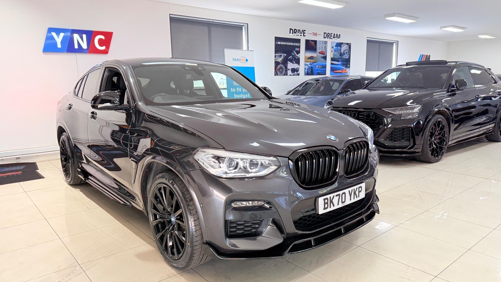 BMW X4 view 45