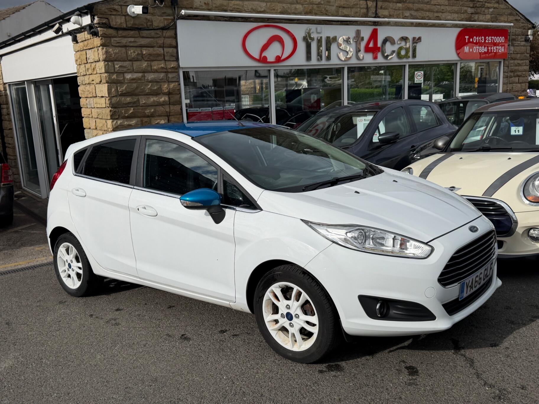 2016 Ford Fiesta in White for sale