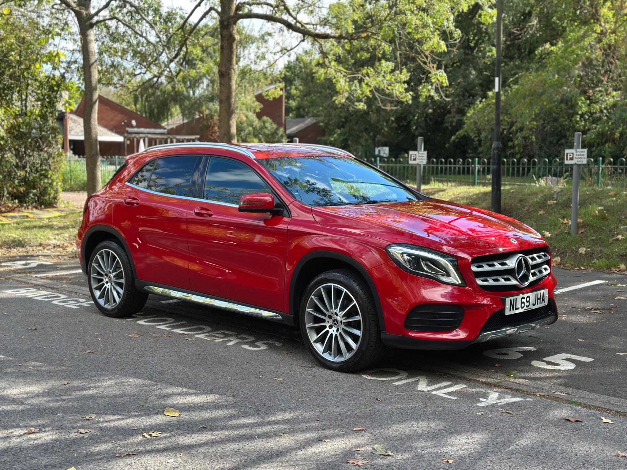 2019 Mercedes-Benz Gla in Red for sale