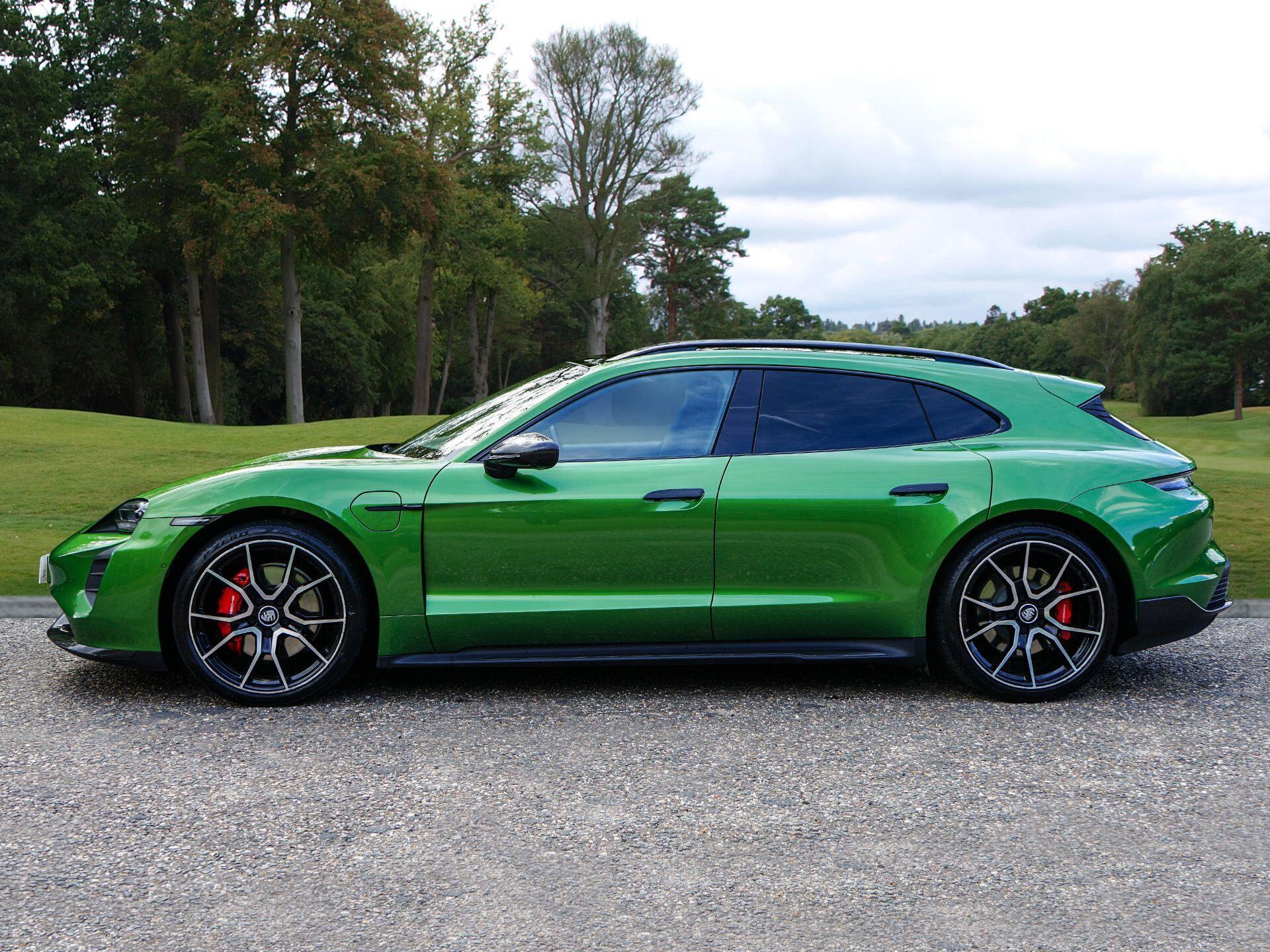 Porsche Taycan view 2