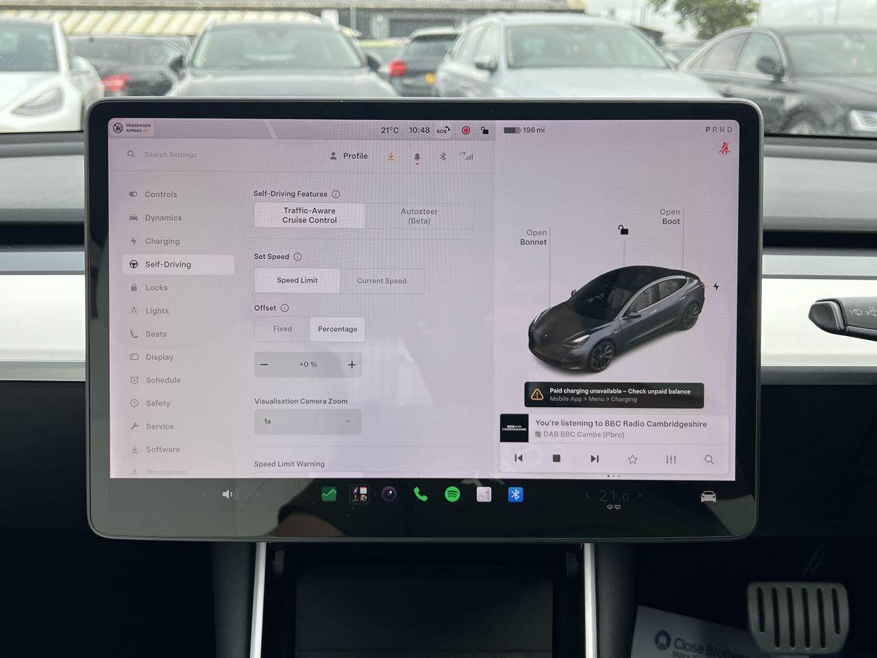 Tesla Model 3 view 45