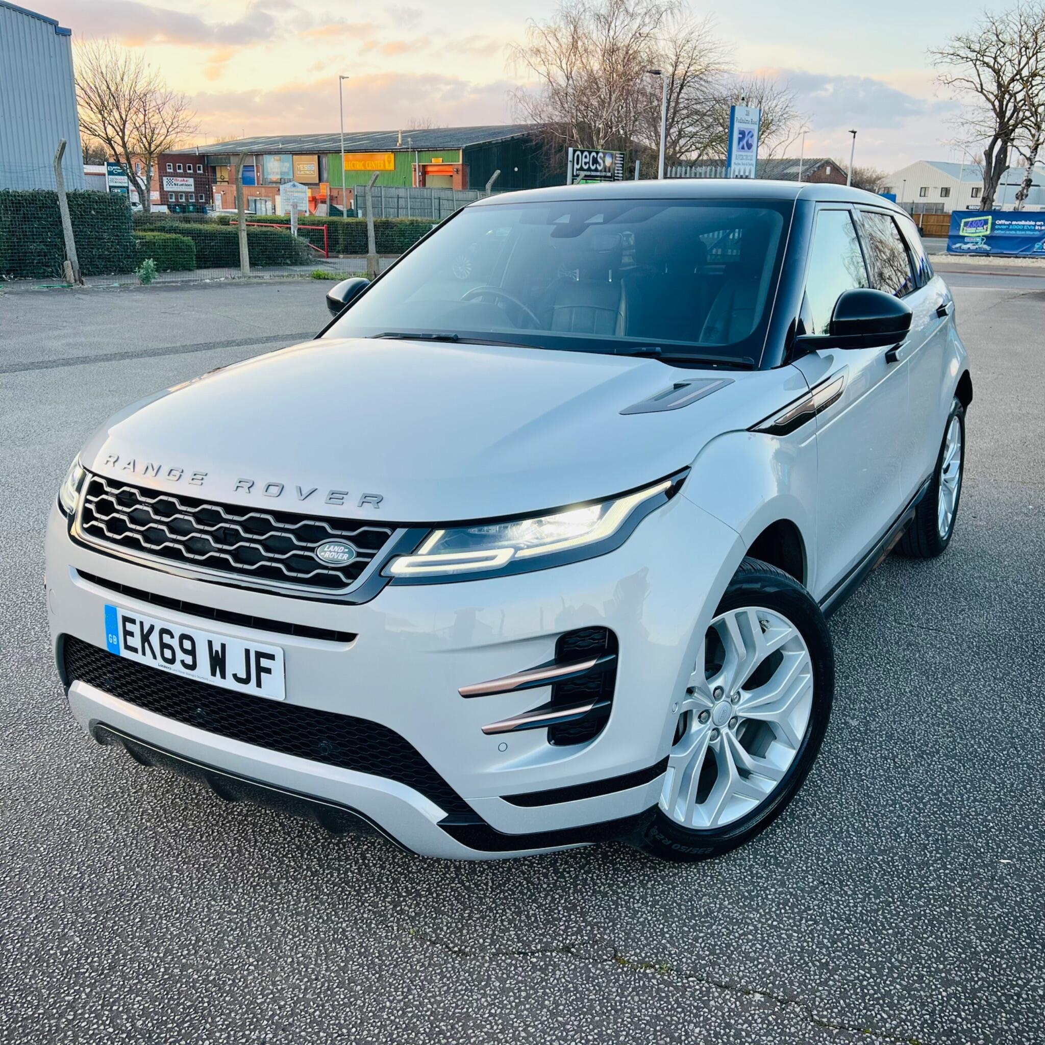 2019 Land Rover Range Rover Evoque in Silver for sale