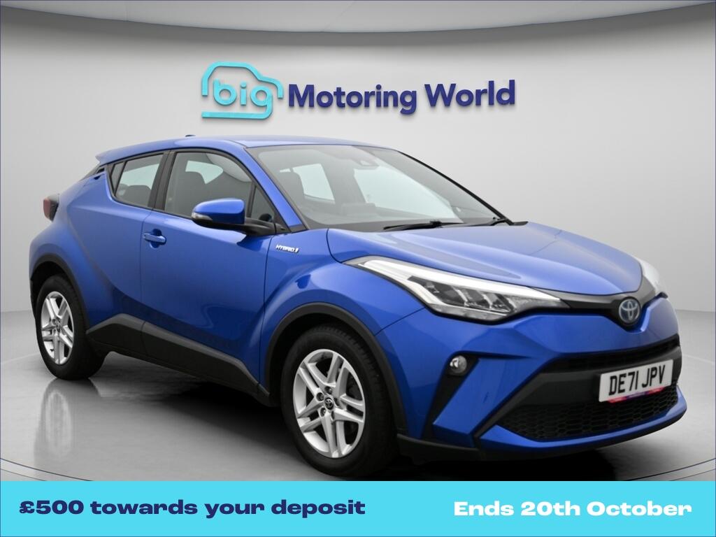 Blue 2021 Toyota C-HR Hatchback Front-wheel drive Automatic