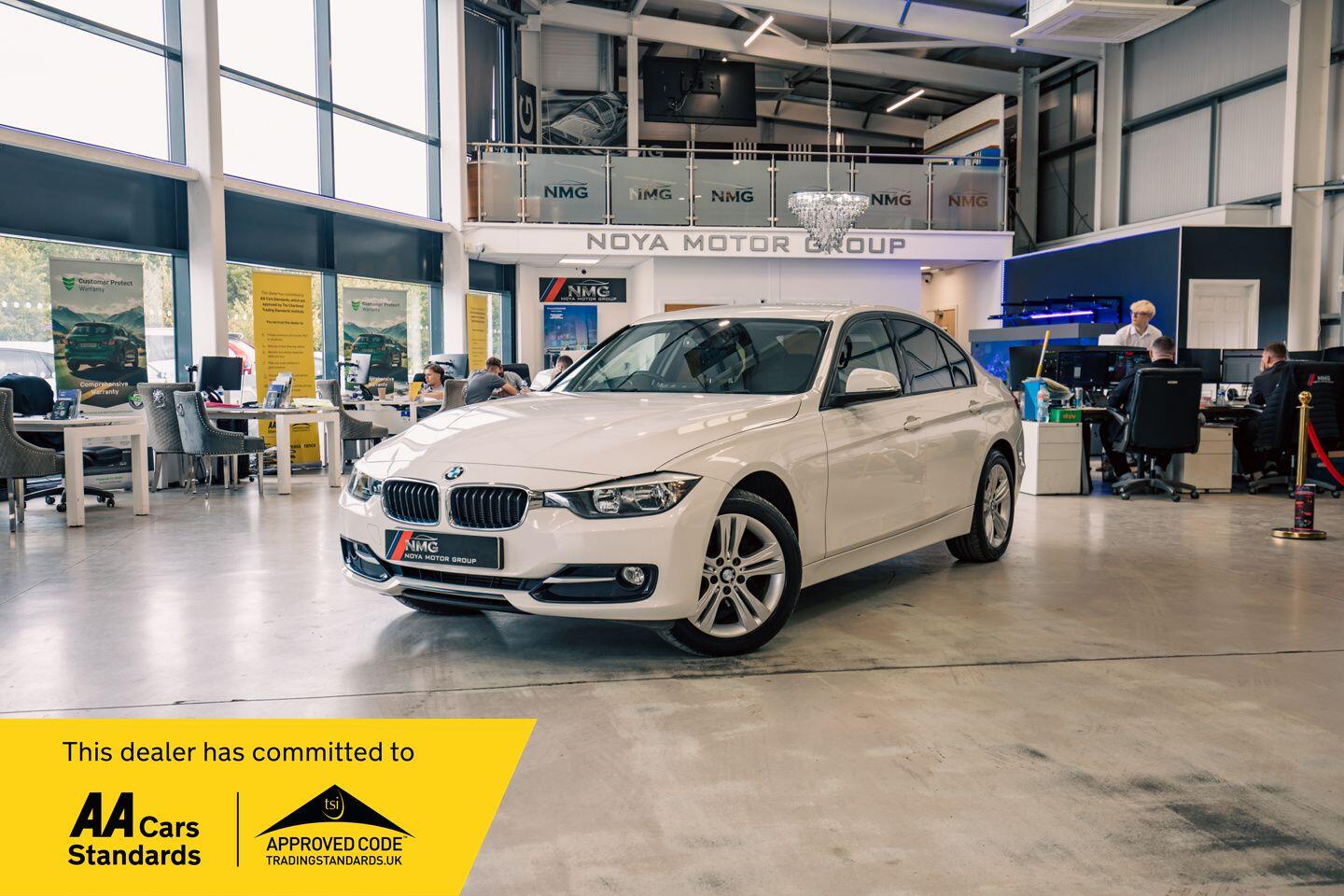 2013 BMW 3 Series in White for sale