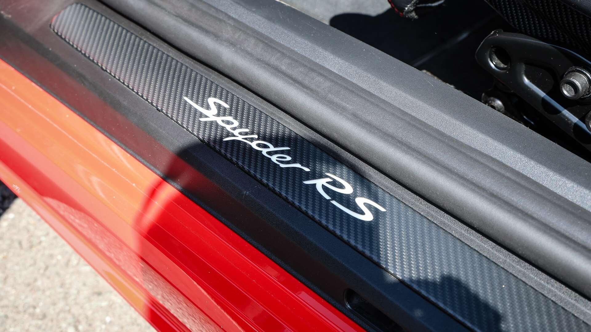 Porsche 718 Spyder view 23