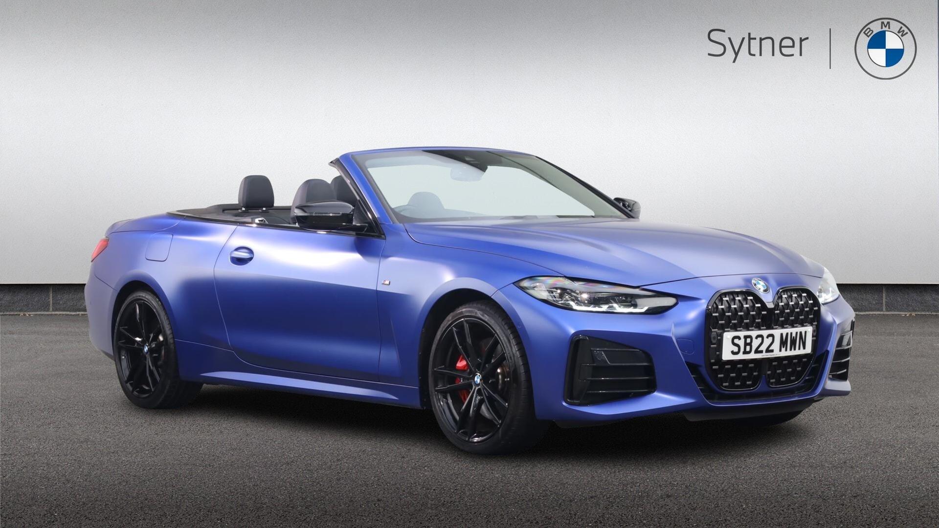 2022 BMW 4 Series in Blue for sale