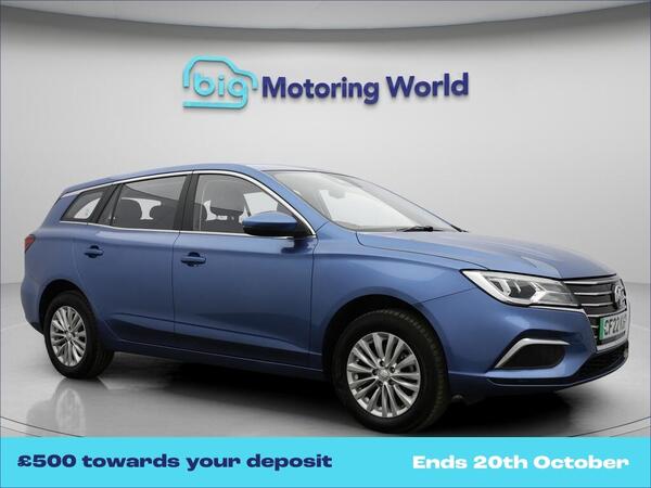 Blue 2022 MG MG5 Estate Front-wheel drive Automatic