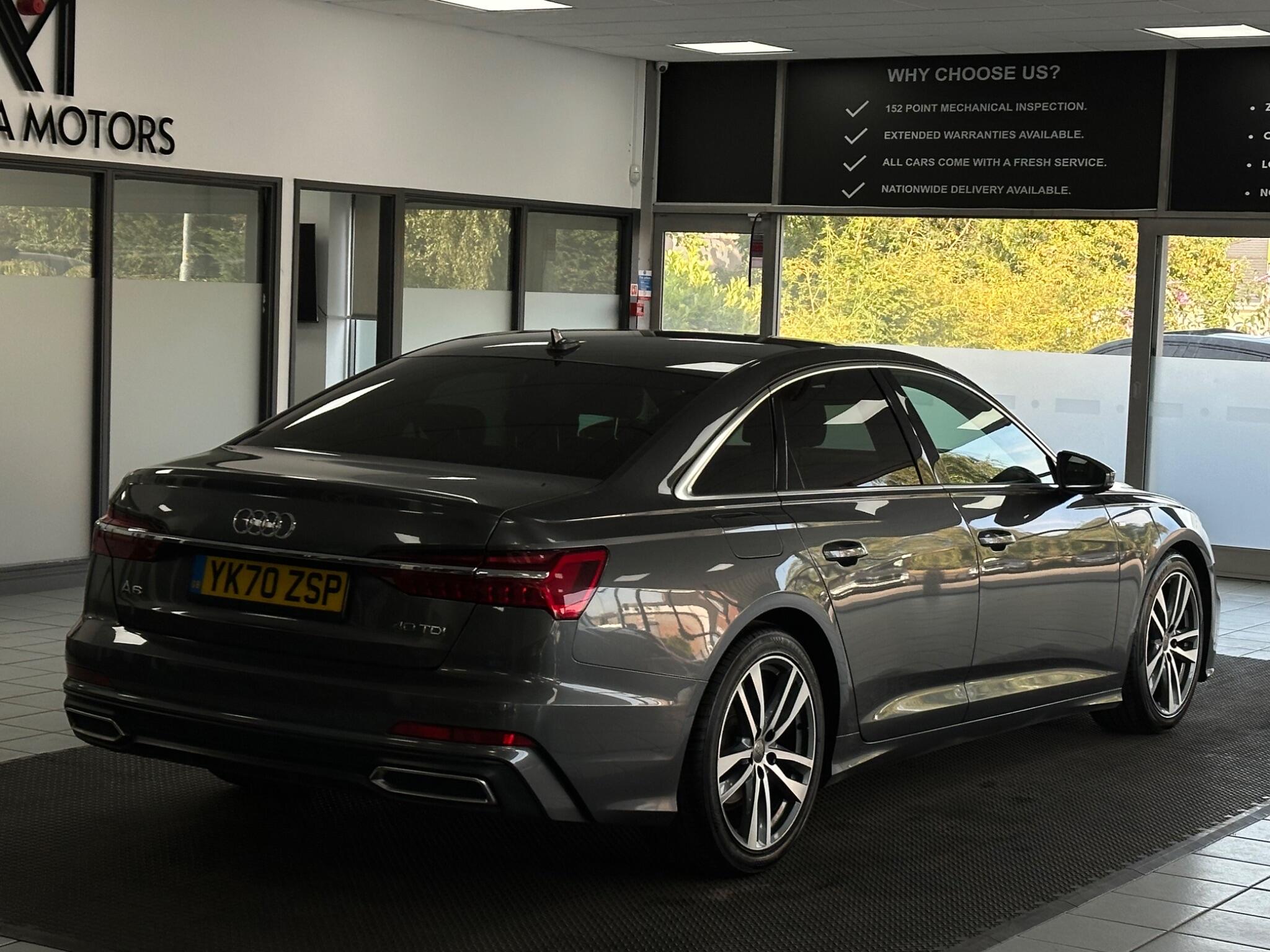 Audi A6 Saloon view 12