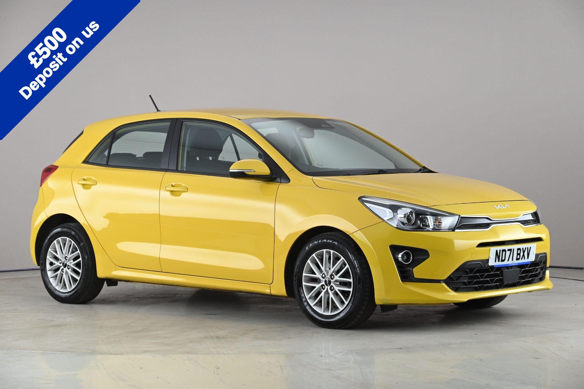 2022 Kia Rio in Yellow for sale