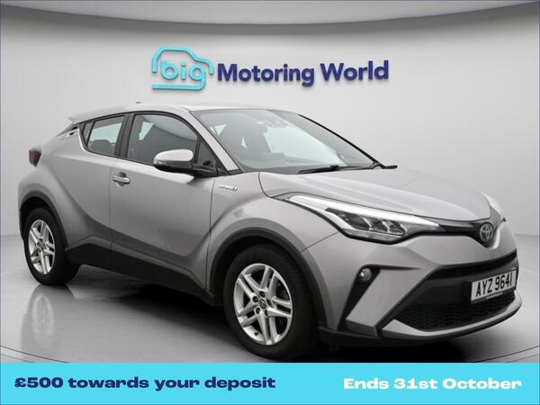 Silver 2021 Toyota C-HR Hatchback Front-wheel drive Automatic