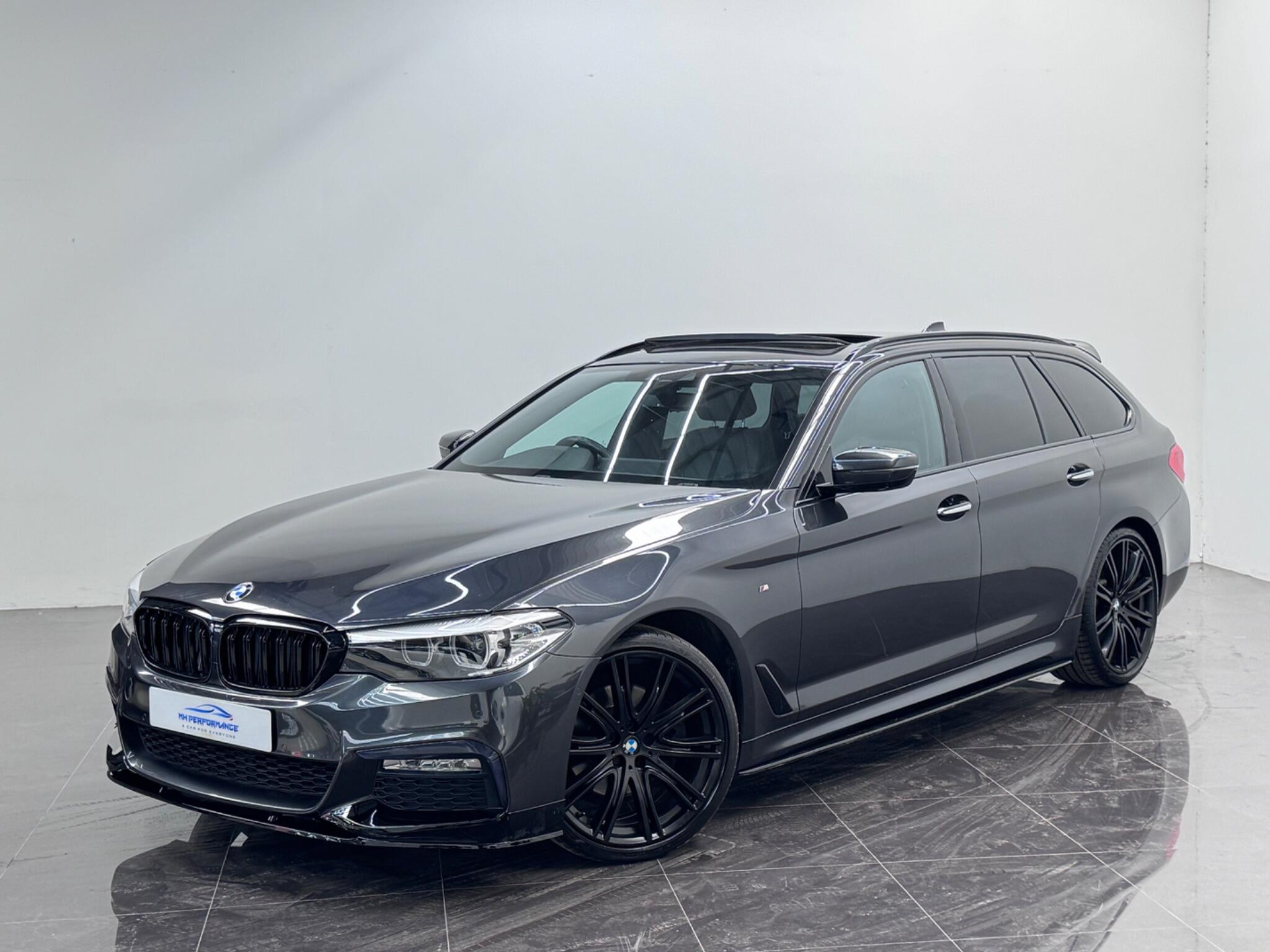 2018 BMW 5 Series in Grey for sale
