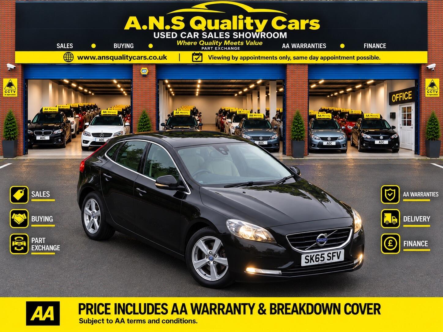  2015 Volvo V40 T2 [122] Se Nav 5dr Geartronic   