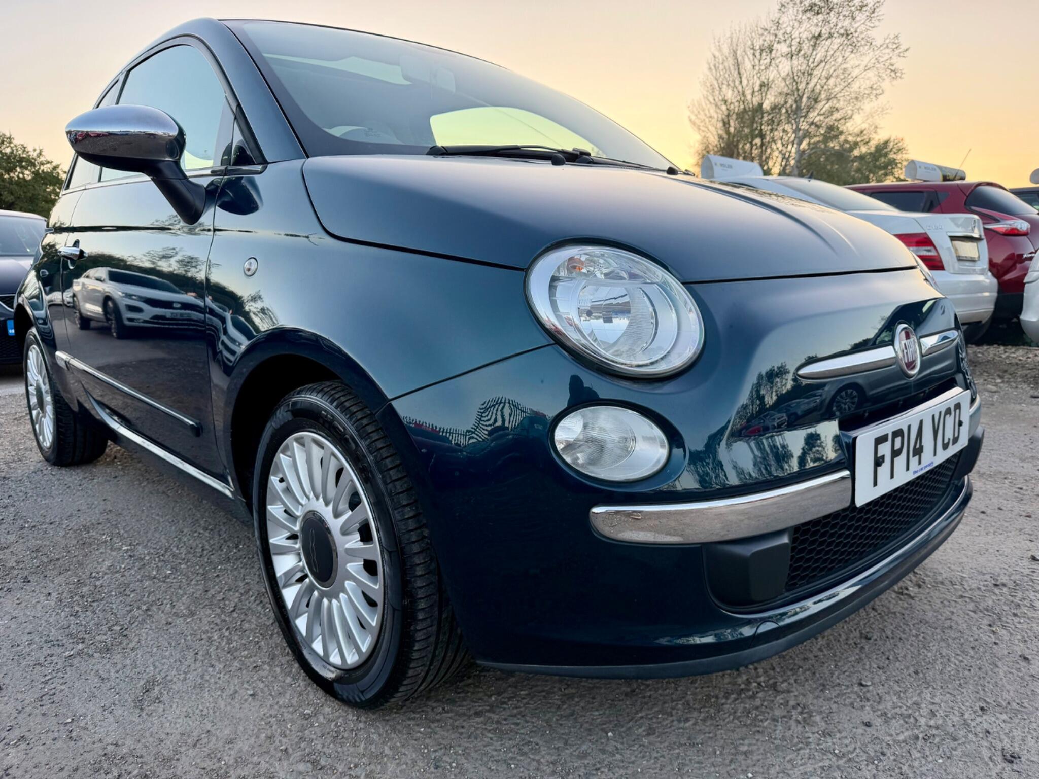 2014 Fiat 500 in Blue for sale