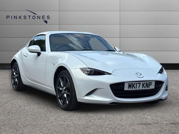 White 2017 Mazda MX-5 Coupe Rear-wheel drive Automatic