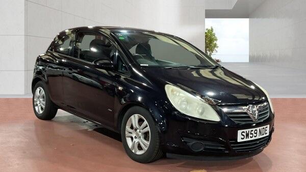 2009 Vauxhall Corsa in Black for sale