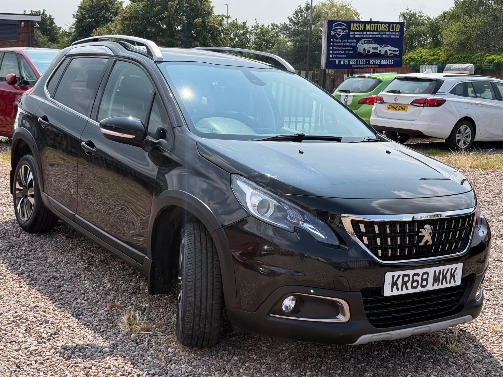 2018 Peugeot 2008 in Black for sale