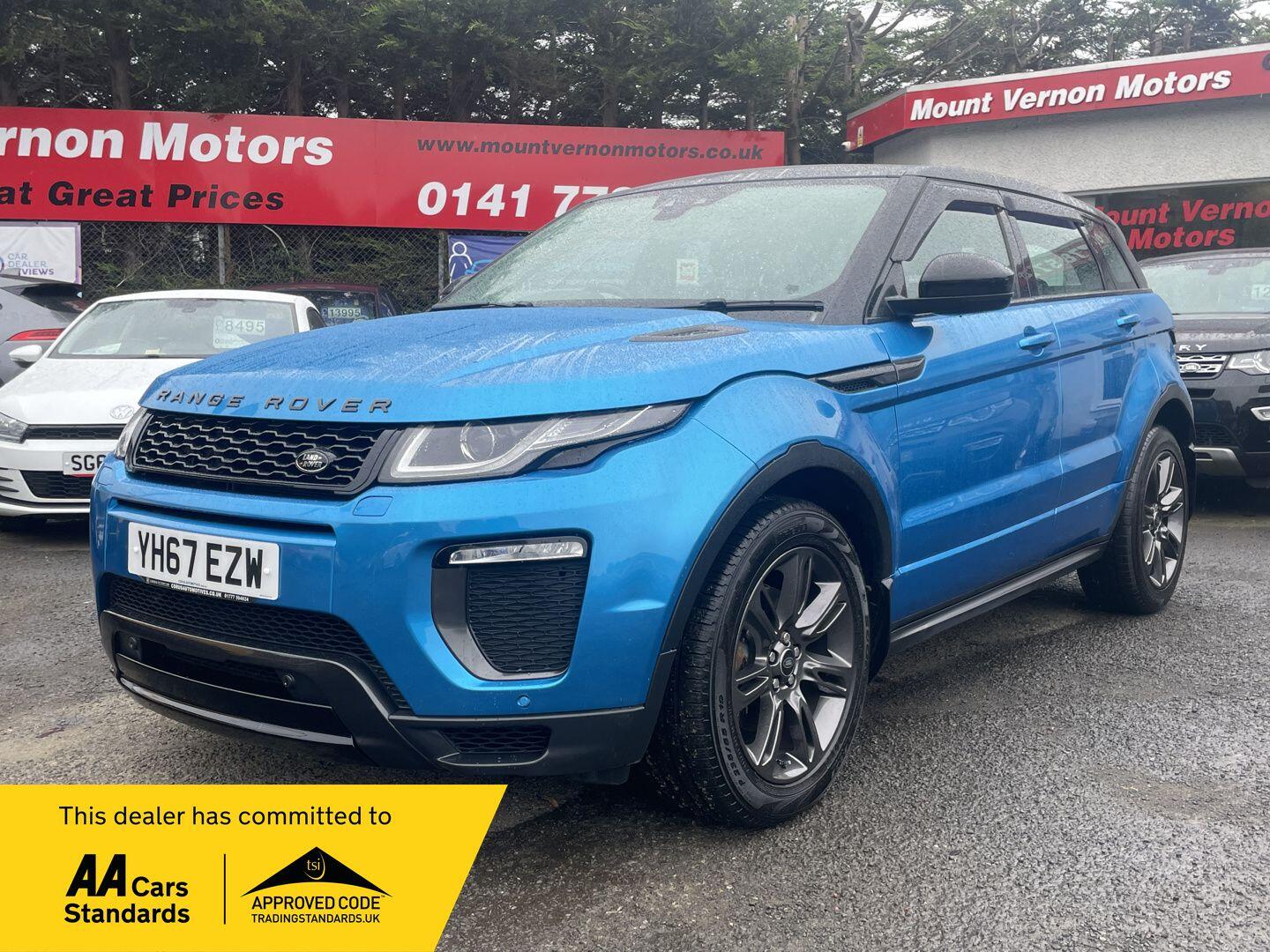 2017 Land Rover Range Rover Evoque in Blue for sale