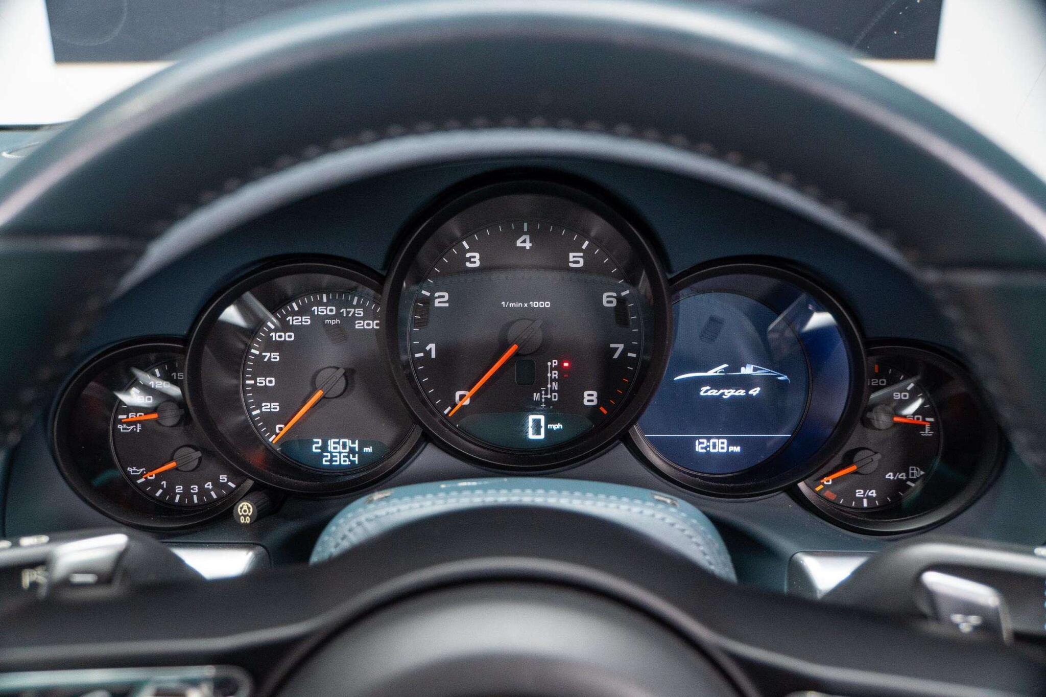 Porsche Targa view 6