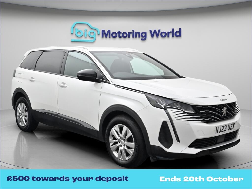 White 2023 Peugeot 5008 Estate Front-wheel drive Automatic