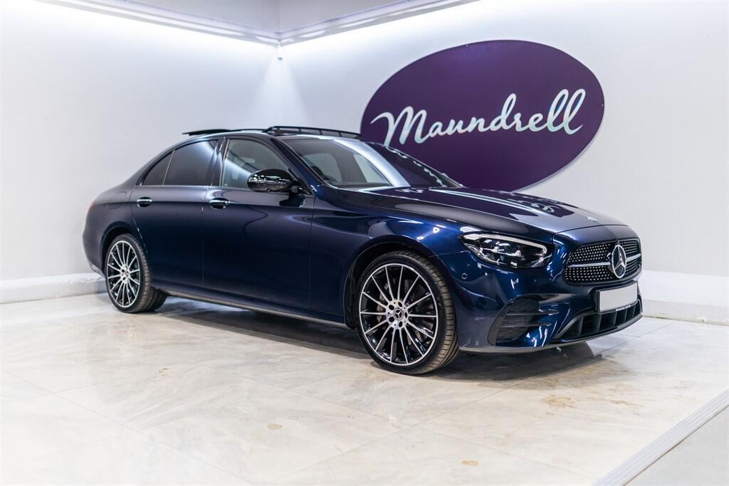 2022 Mercedes-Benz E-Class in Blue for sale