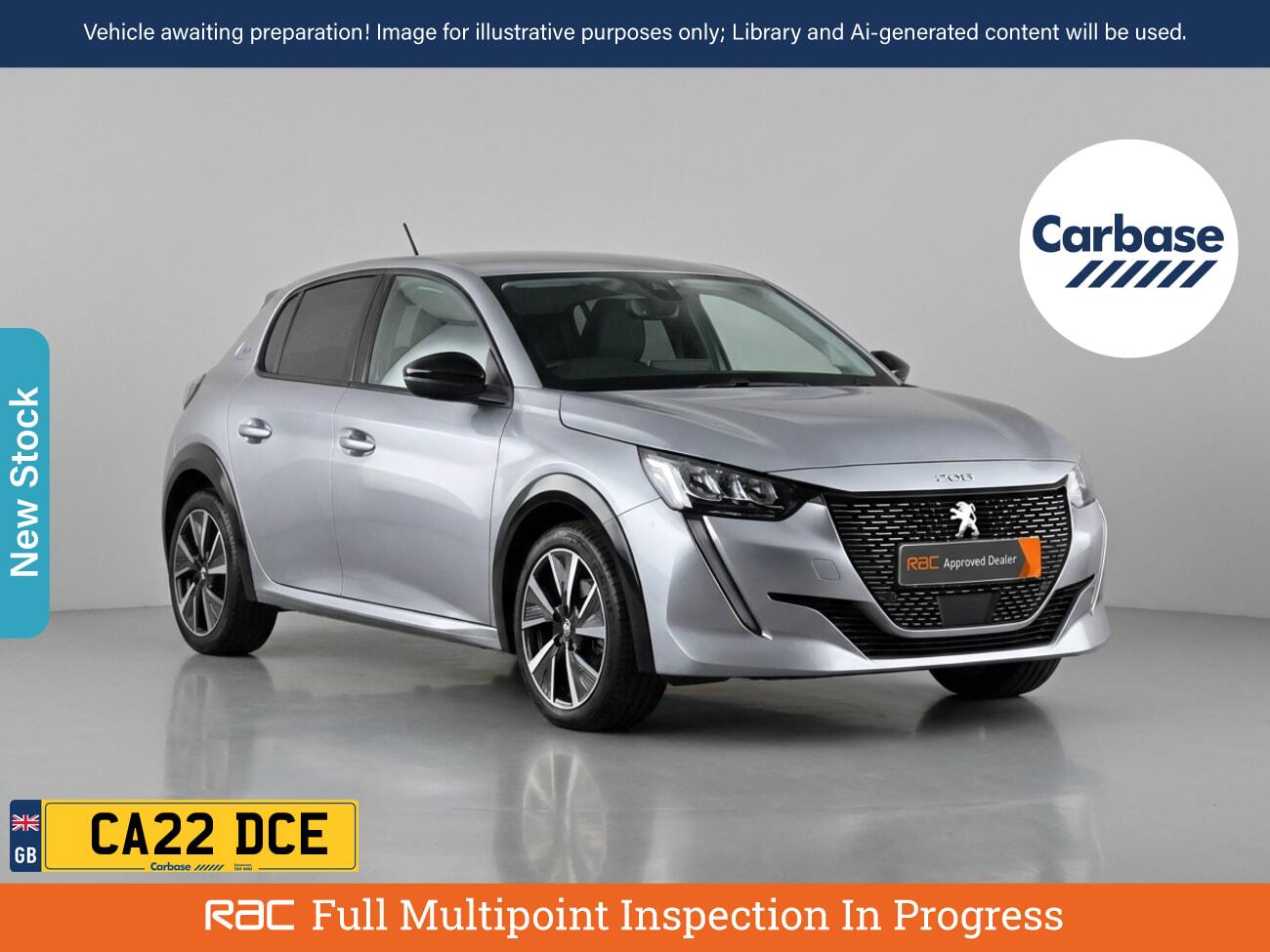 2022 Peugeot E-208 in Grey for sale