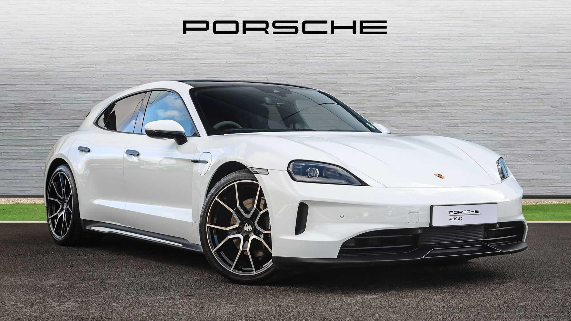 2024 Porsche Taycan in White for sale