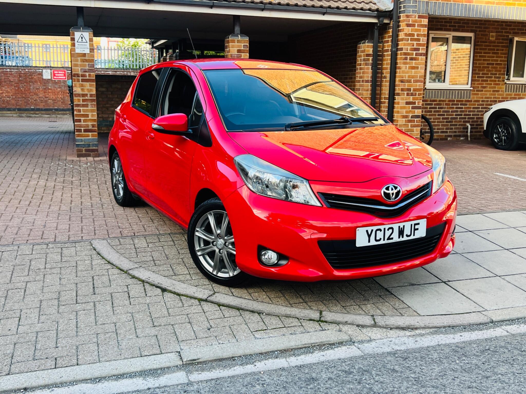 2012 Toyota Yaris in Red for sale